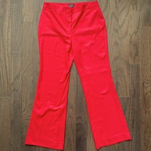 Red Flare White House Black Market Dress Pants!